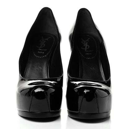Saint Laurent Patent Tribtoo 80 Platform Pumps 36.5 Black 2 of 7