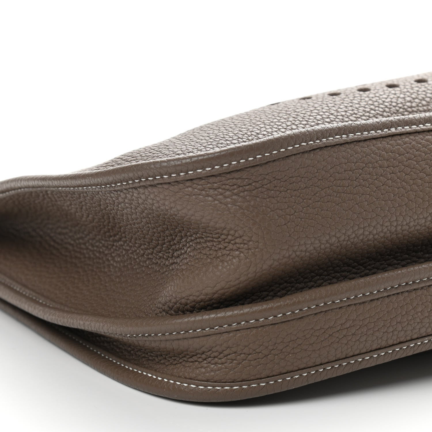 Hermes Taurillon Clemence Evelyne III GM Etoupe 9 of 10
