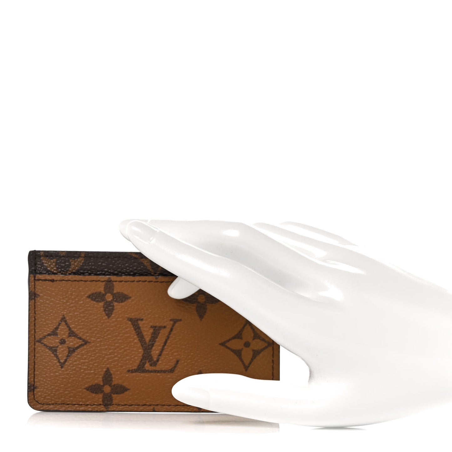 Reverse Monogram Card Holder