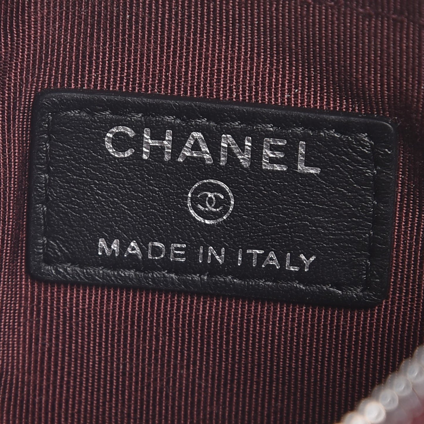 Caviar Quilted Small Cosmetic Case Black