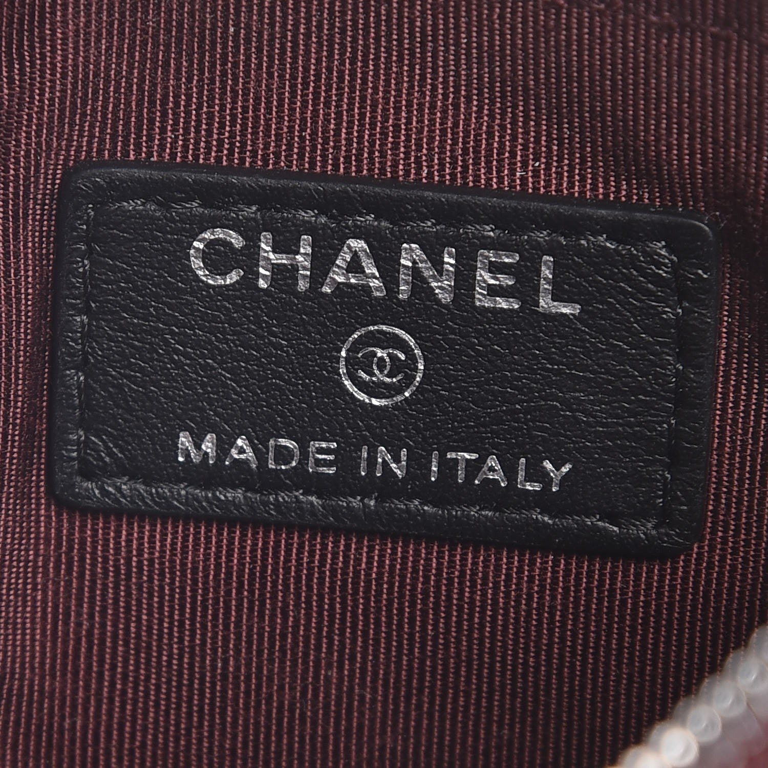 Chanel Caviar Quilted Small Cosmetic Case Black 6 of 7