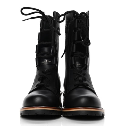 Christian Dior Calfskin Dior Quest 35mm Hiking Boots 36 Black 2 of 5