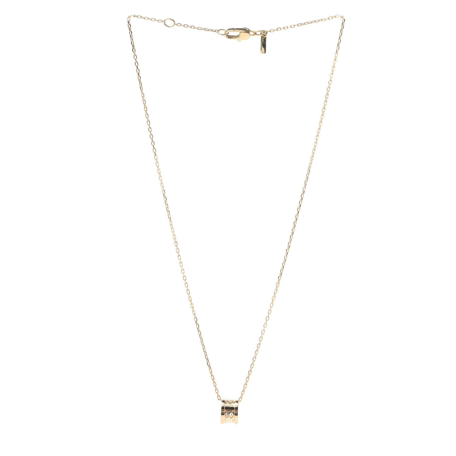Gucci 18K Yellow Gold Icon Twirl Necklace 3 of 8
