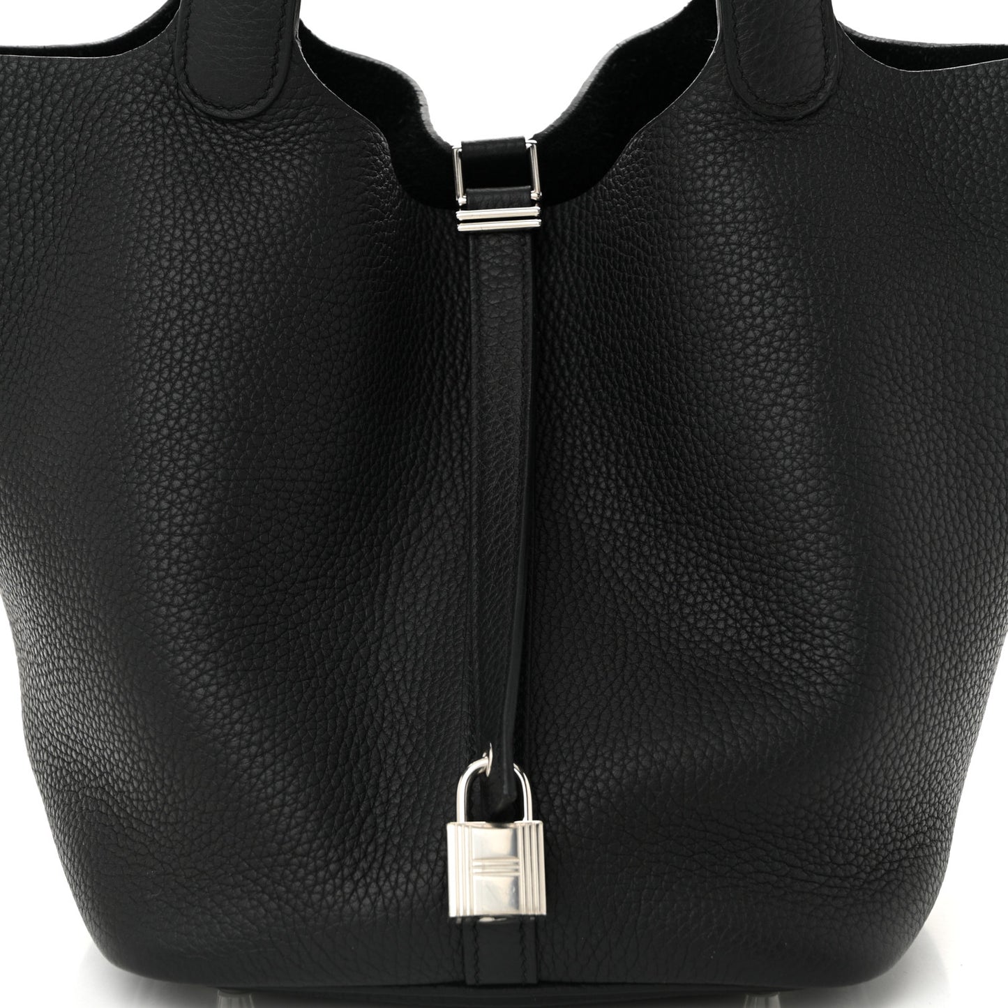 Taurillon Clemence Picotin Lock 22 MM Black