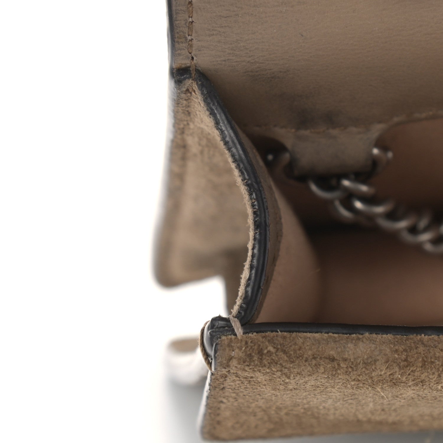 Gucci GG Supreme Monogram Super Mini Dionysus Shoulder Bag Taupe 6 of 7