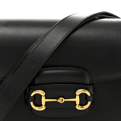 Gucci Azalea Calfskin Horsebit 1955 Shoulder Bag Black 8 of 16