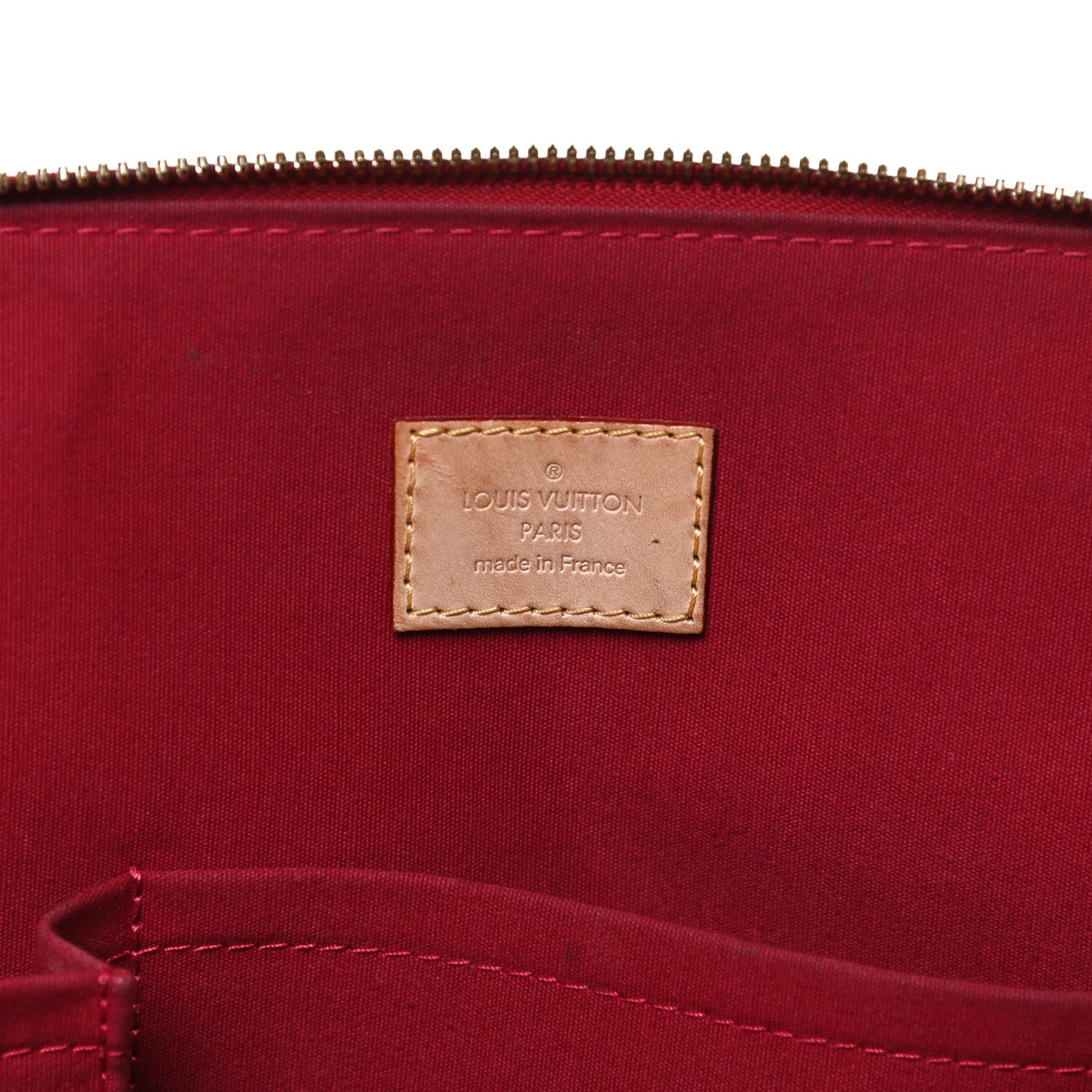 Louis Vuitton Vernis Alma GM Pomme D'Amour 6 of 14