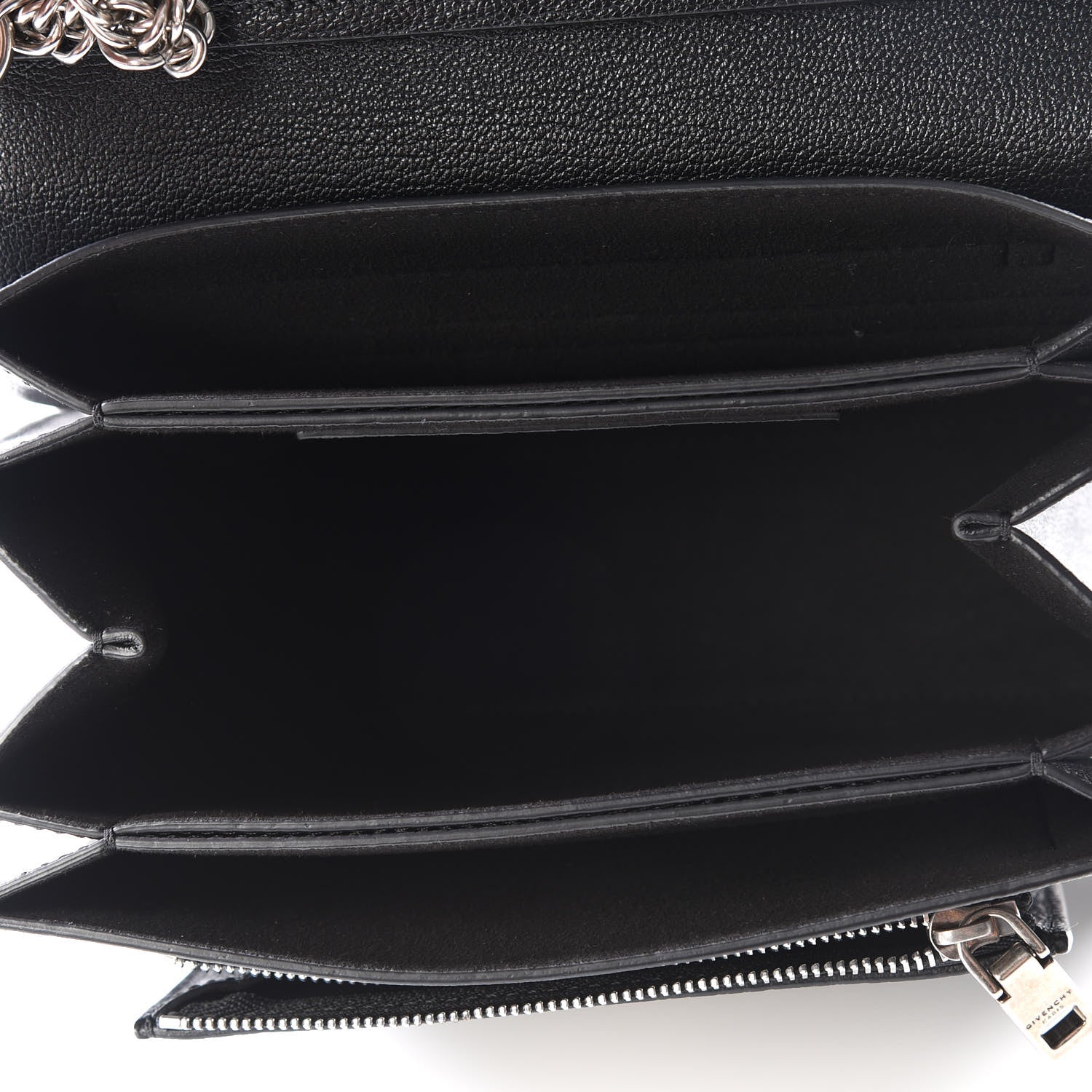 Givenchy Goatskin Small GV3 Shoulder Bag Black 4 of 8