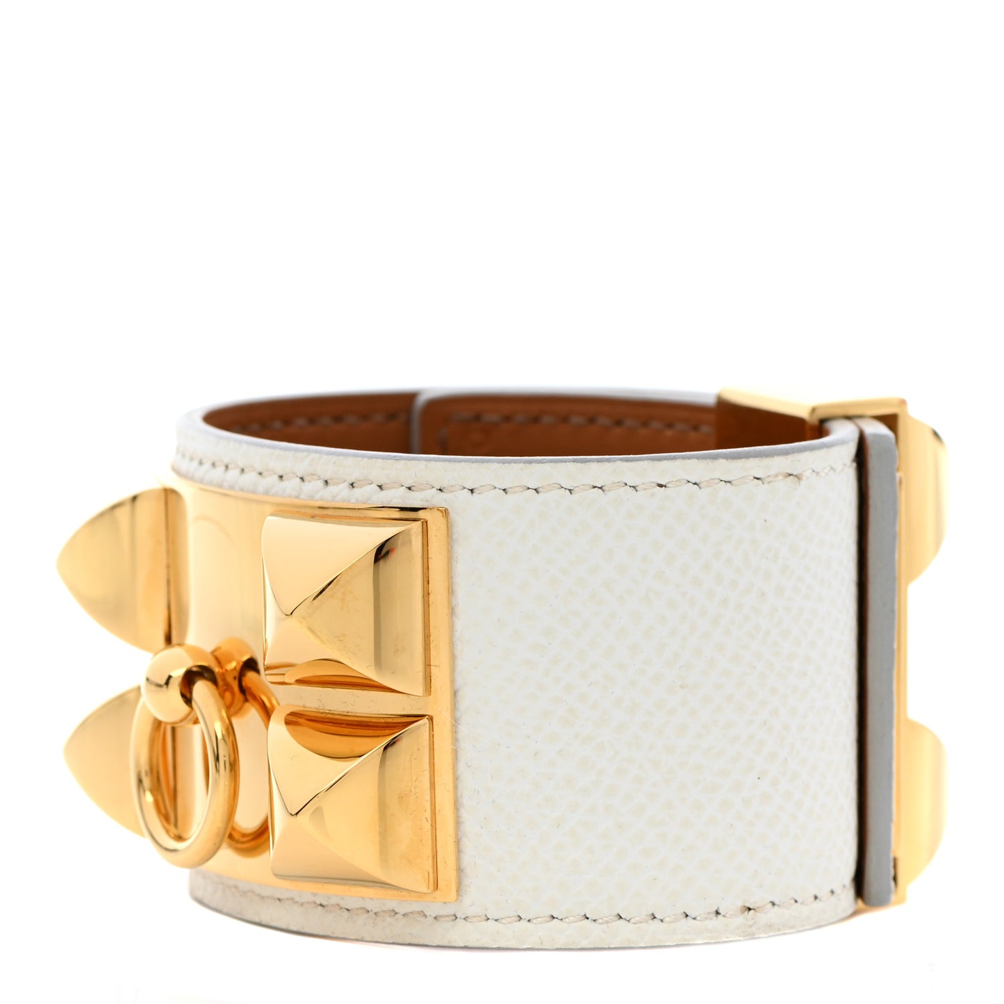 Epsom Collier de Chien CDC Bracelet T2 White