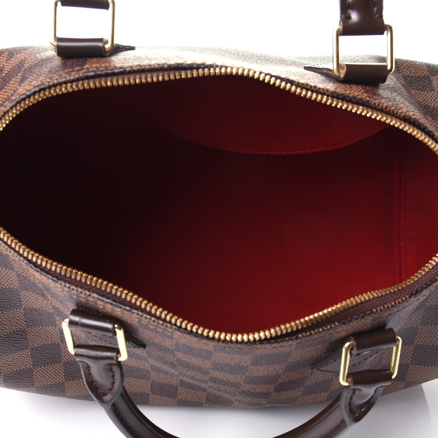 Louis Vuitton Damier Ebene Speedy Bandouliere 30 3 of 4