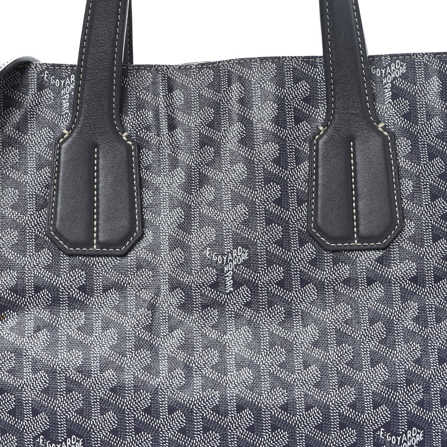 Goyardine Voltaire Tote Grey