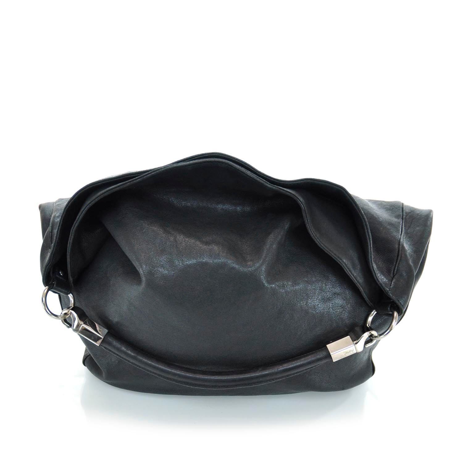 Saint Laurent Leather Large Roady Hobo Black 4 of 10