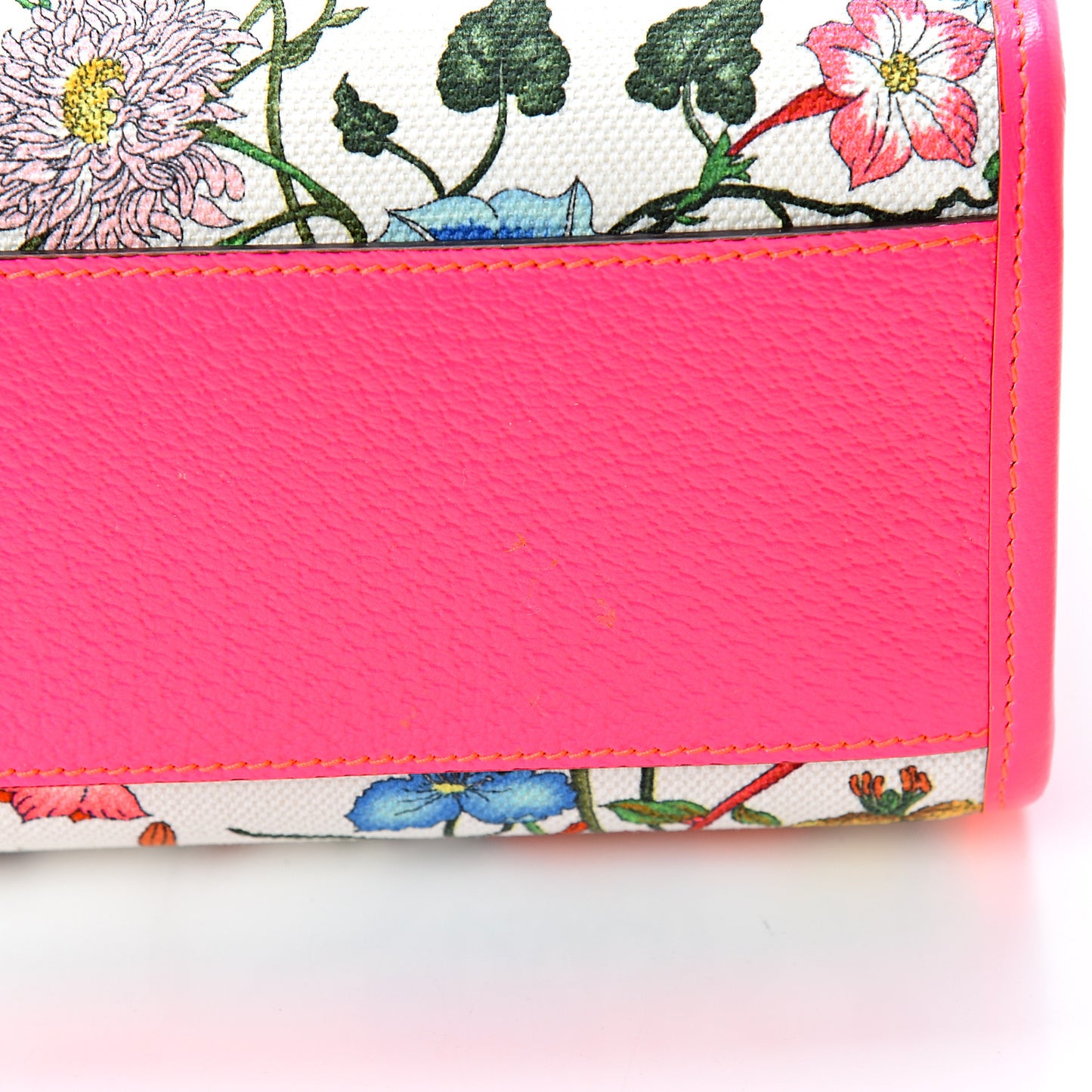 Canvas Medium Flora Tote Fuchsia
