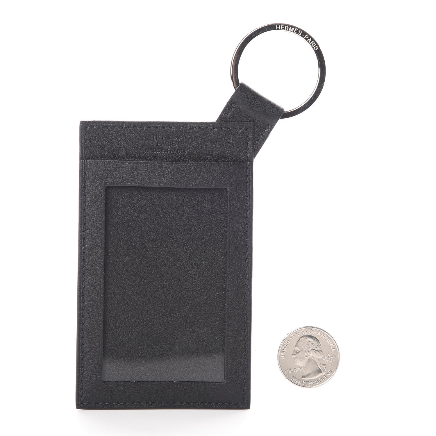 Hermes Swift Citypass Shark Badge Holder Black 2 of 3