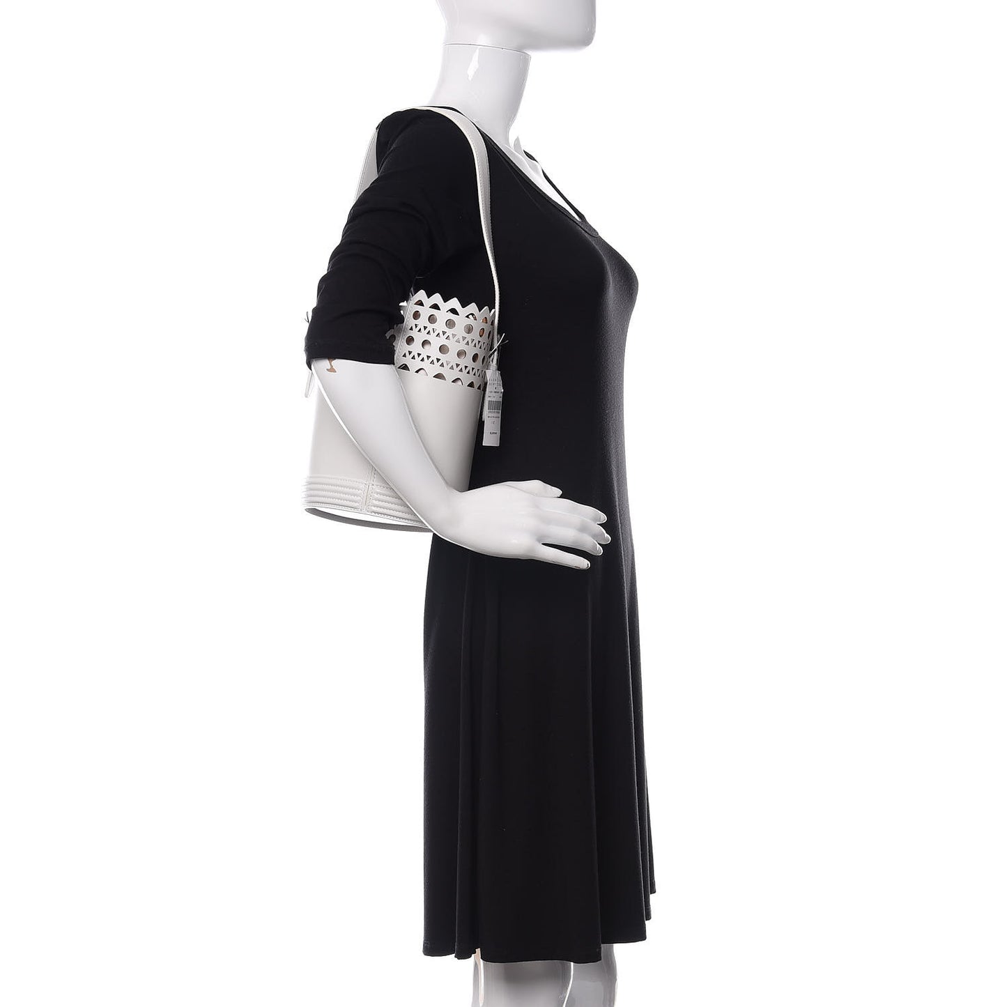 Lux Calfskin Vienne Edition 1992 Bucket Bag White