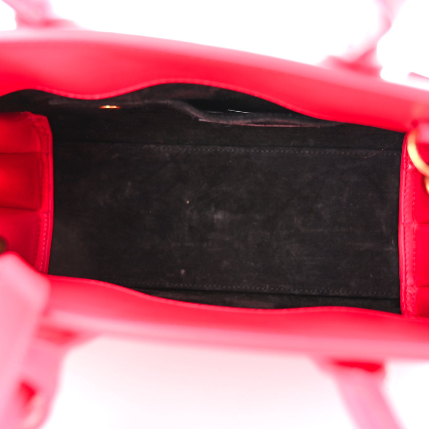 Calfskin Nano Sac De Jour Lipstick Fuchsia