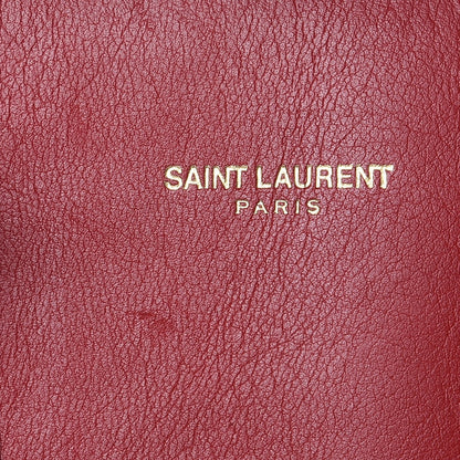Saint Laurent Calfskin Small Sac De Jour Lipstick Red 18 of 19