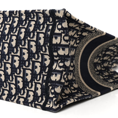 Christian Dior Oblique Medium Book Tote Blue Multicolor 10 of 12