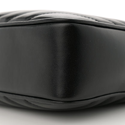 Saint Laurent Calfskin Matelasse Monogram Monochrome Lou Camera Bag Black 10 of 13