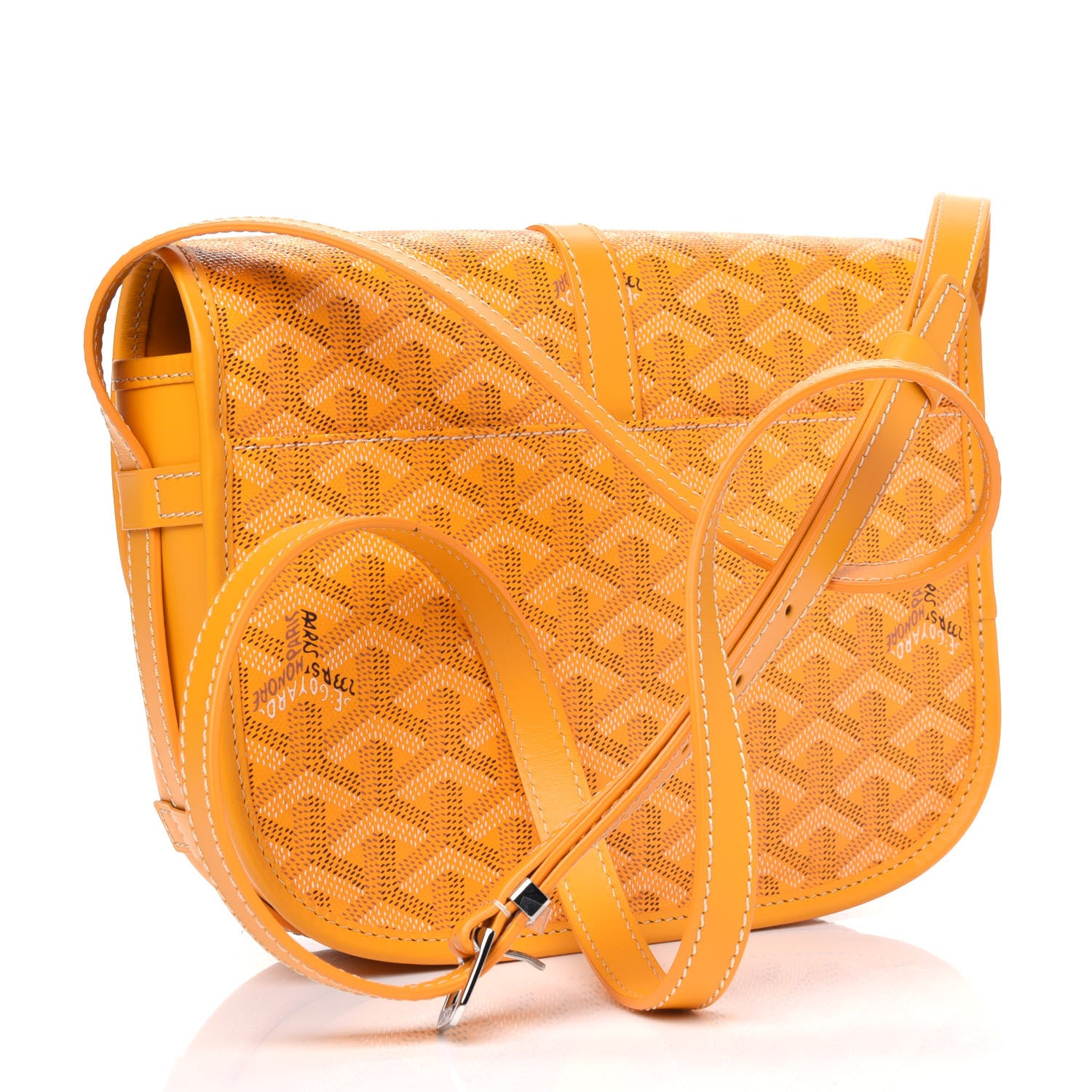 Goyard Goyardine Belvedere II PM Messenger Bag Yellow 2 of 4