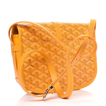 Goyard Goyardine Belvedere II PM Messenger Bag Yellow 2 of 4