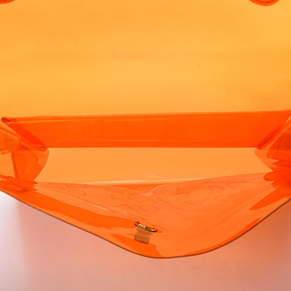 Hermes Vinyl Souvenir De L'Exposition Kelly Orange 5 of 9