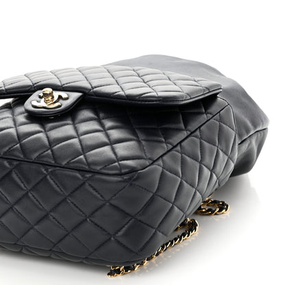 Chanel Lambskin Quilted Large In Seoul Backpack Navy 10 of 11