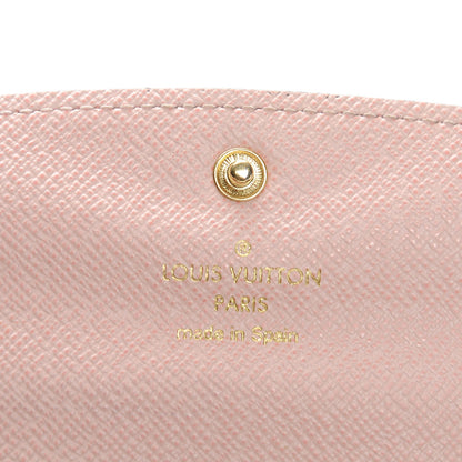 Louis Vuitton Monogram Emilie Wallet Rose Ballerine 6 of 8