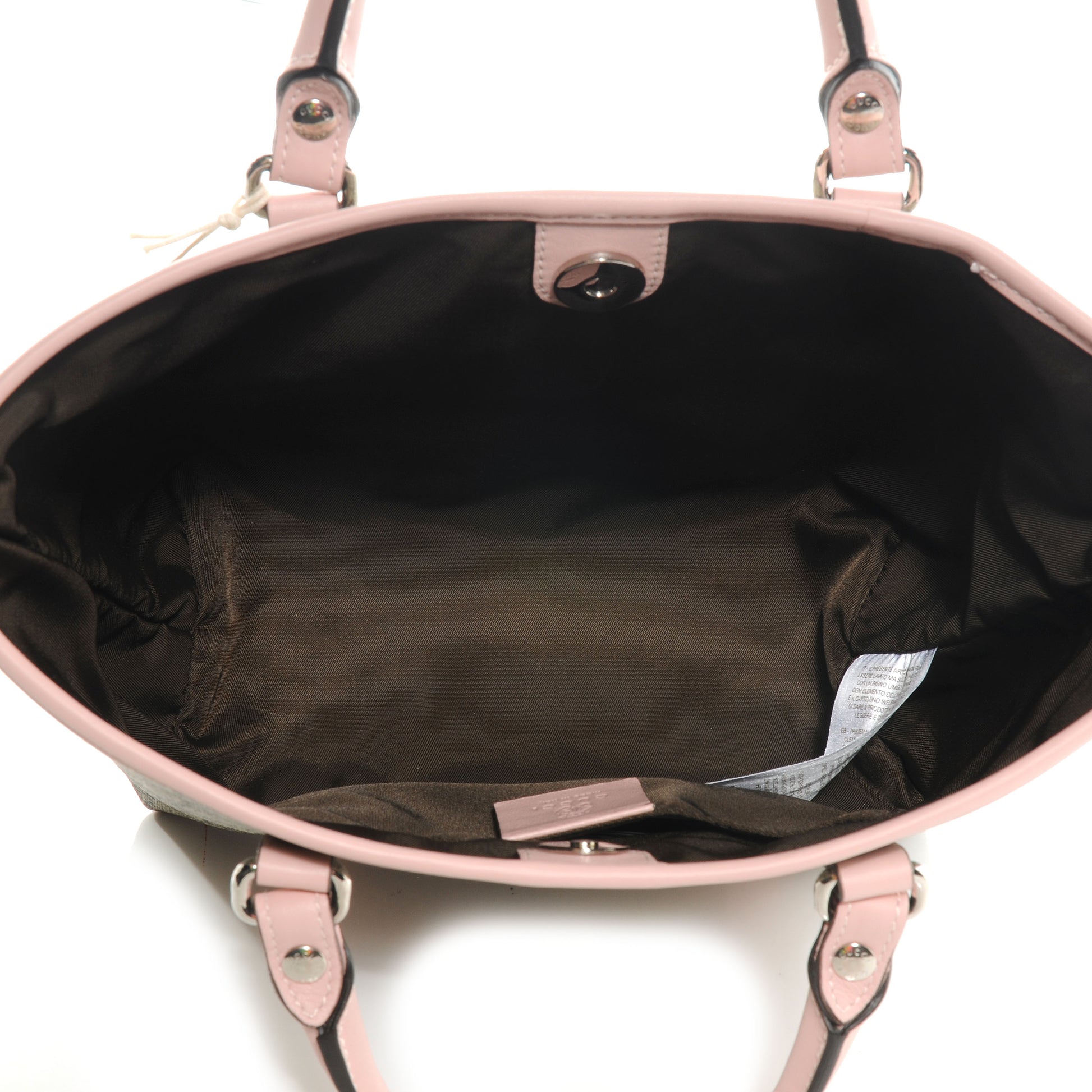 Gucci GG Supreme Monogram Childrens Tote Pink 5 of 12