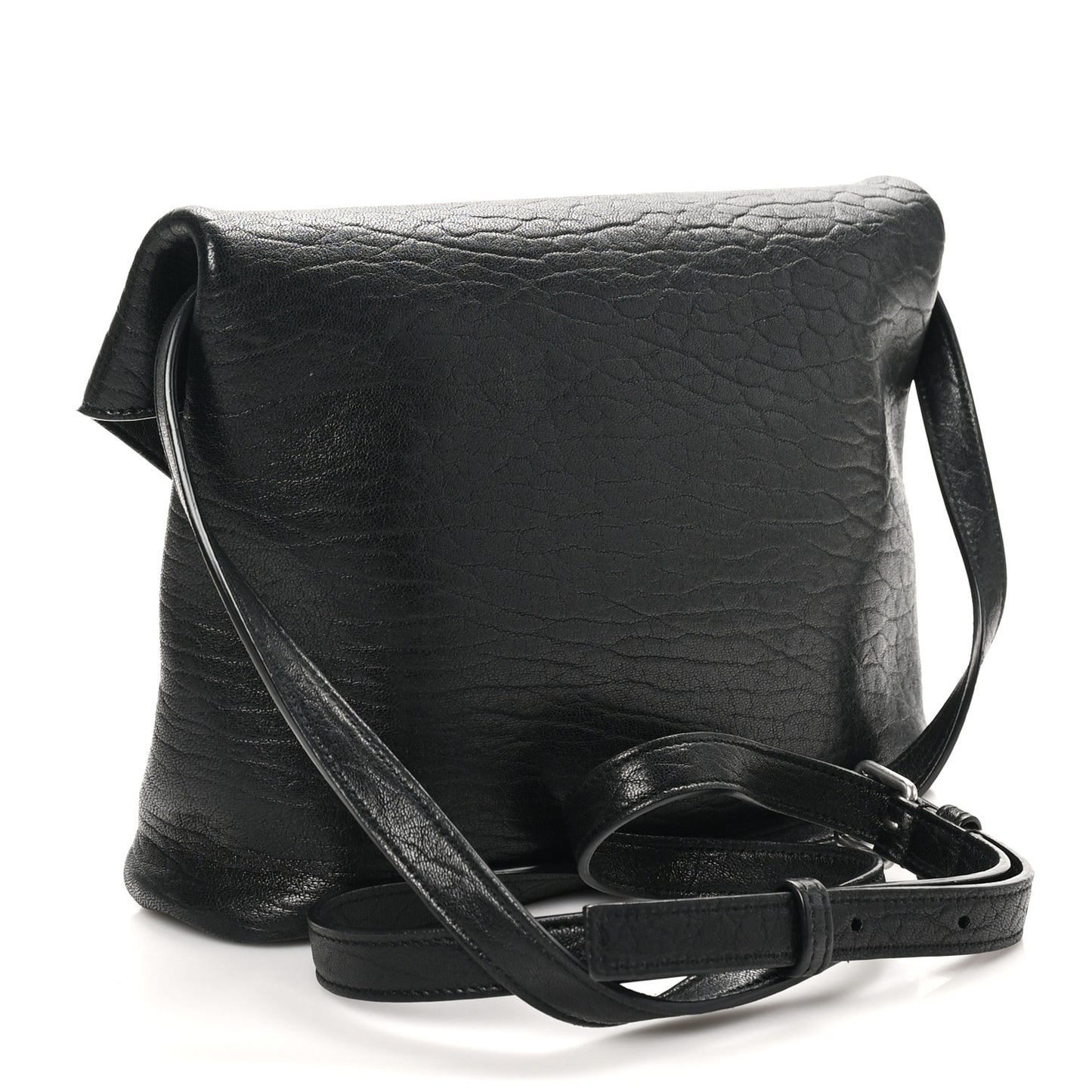 Lambskin Cassandre Envelope Messenger Black
