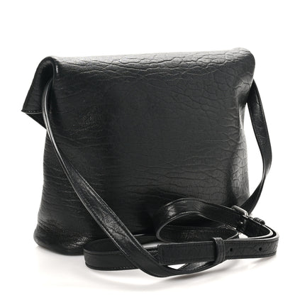 Saint Laurent Lambskin Cassandre Envelope Messenger Black 3 of 10