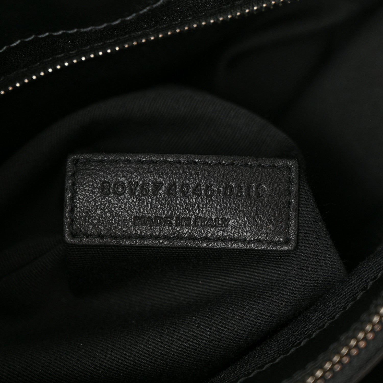 Saint Laurent Calfskin Y Quilted Monogram Medium Loulou Chain Satchel Black 7 of 11