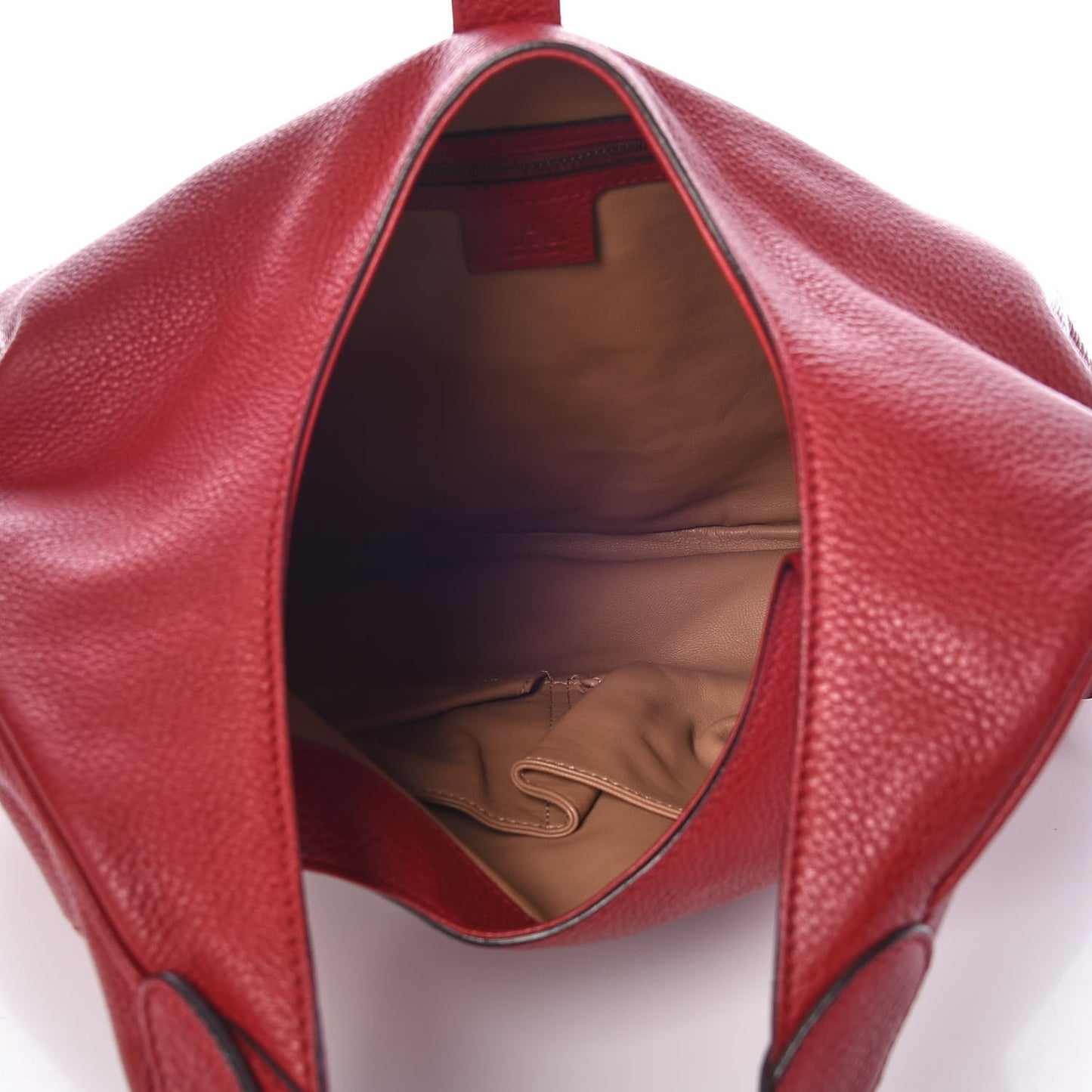 Cellarius Calfskin Large New Jackie Nouveau Fringe Hobo Red Flame