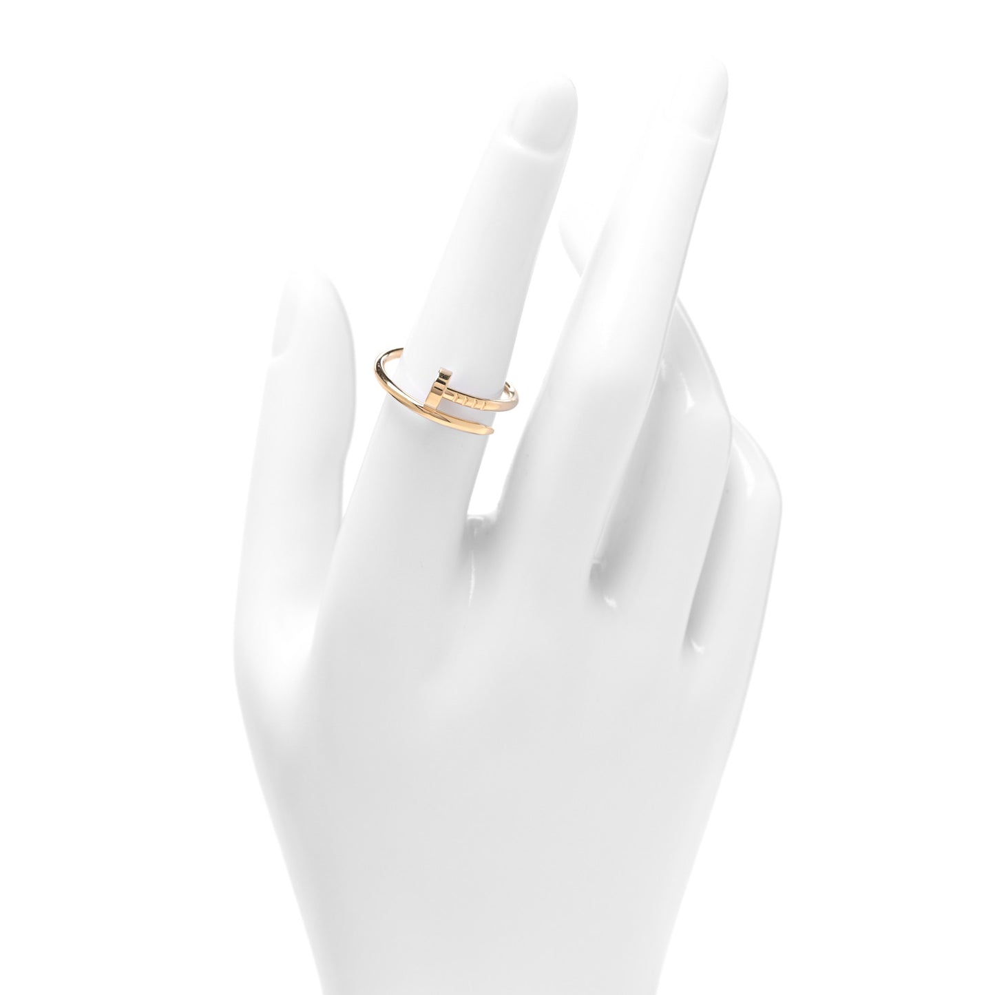 18K Yellow Gold Small Juste Un Clou Ring 54 7