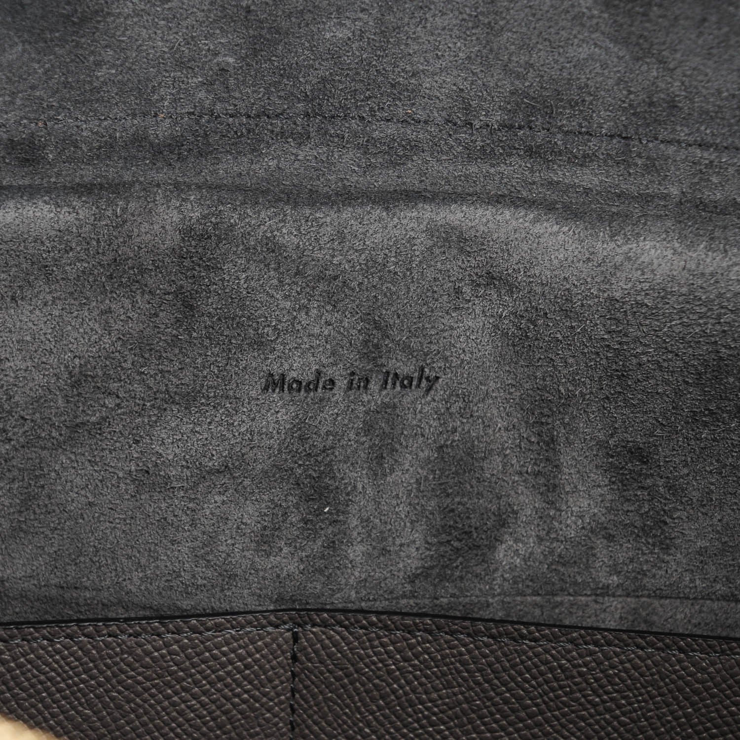 Celine Grained Calfskin Mini Belt Bag Grey 5 of 7