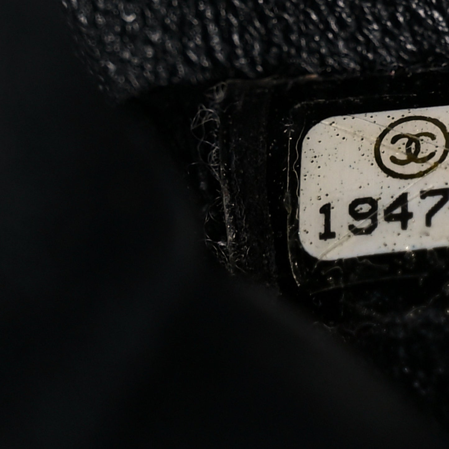 Patent Quilted Jumbo Double Flap Black