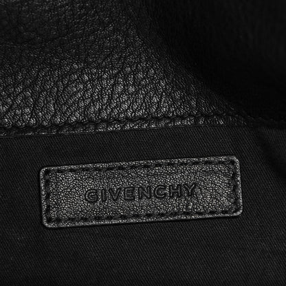 Givenchy Grained Goatskin Antigona Envelope Clutch Black 6 of 8