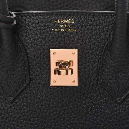 Hermes Togo Birkin 25 Black 25 of 37