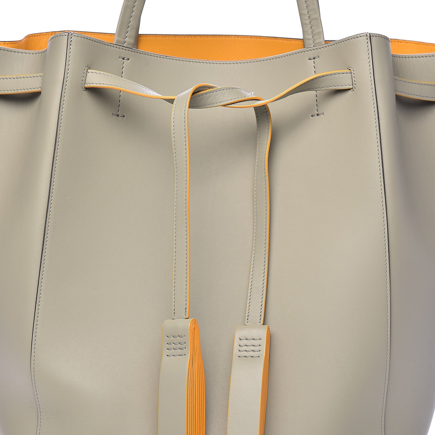 Celine Smooth Calfskin Medium Belt Cabas Phantom Arctic 11 of 11
