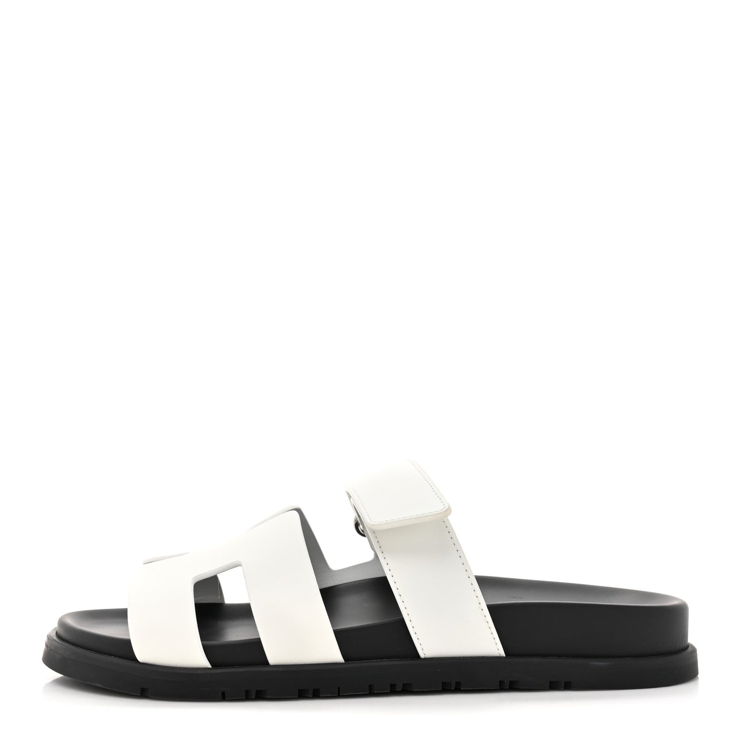 Calfskin Womens Chypre Sandals 39 White