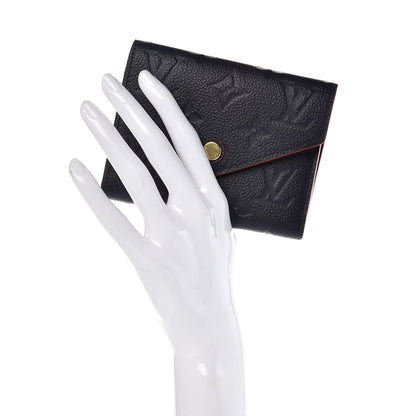 Louis Vuitton Empreinte Victorine Wallet Marine Rouge 2 of 9