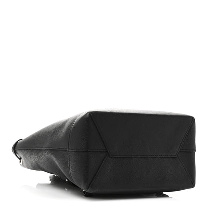Louis Vuitton Calfskin Lockme Backpack Black 4 of 11
