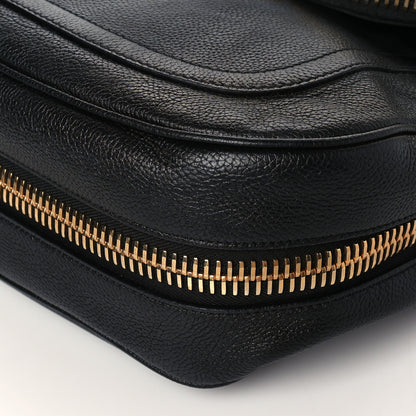 Tom Ford Grained Calfskin Large Jennifer Crossbody Bag Black 10 of 10