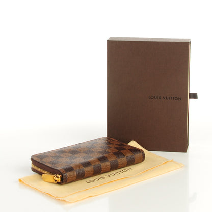 Louis Vuitton Damier Ebene Zippy Compact Wallet 3 of 6