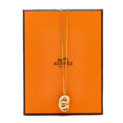 Hermes Swift O'Maillon Pendant Necklace Craie 7 of 7