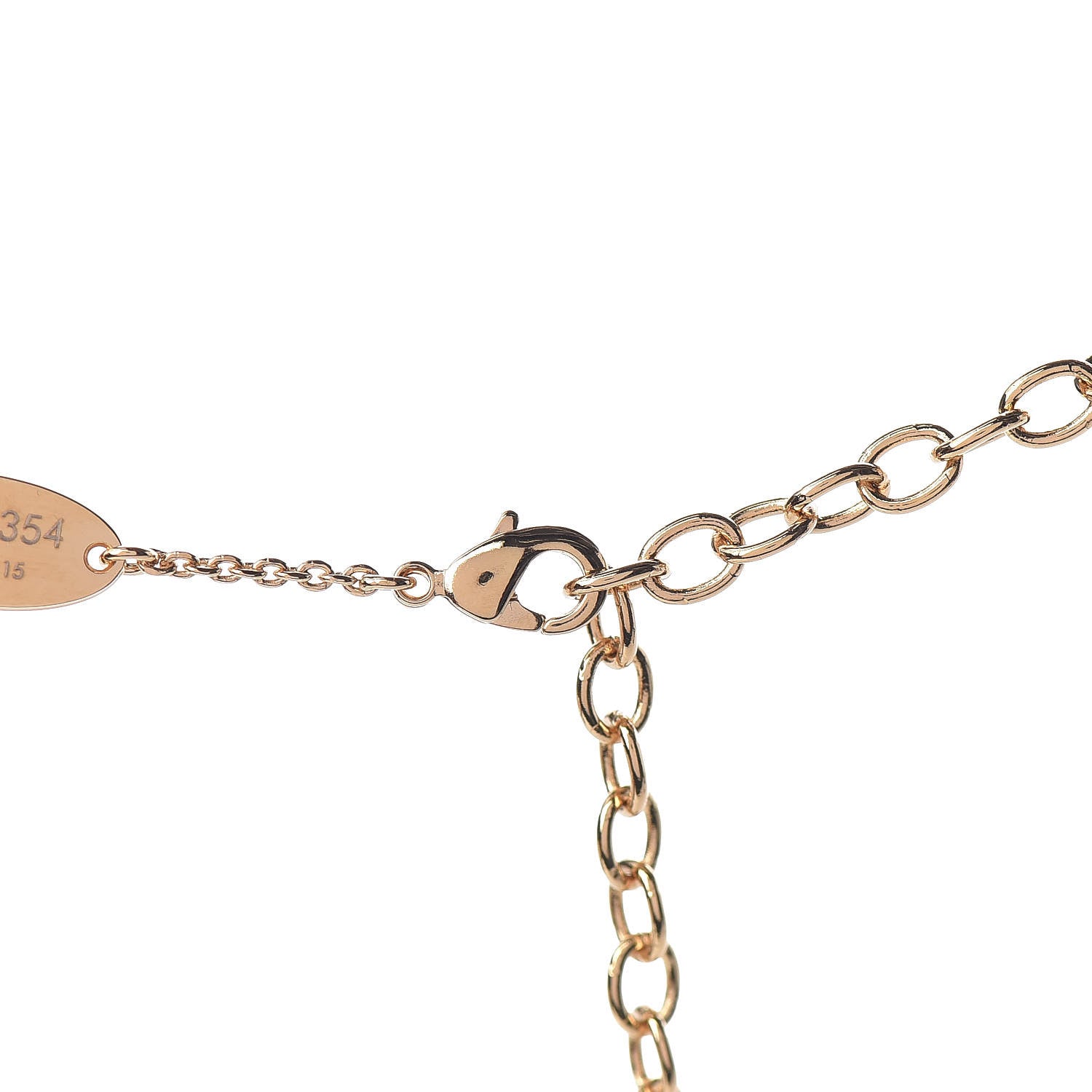 Louis Vuitton LV And Me AT Necklace Gold 5 of 7