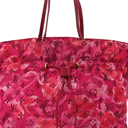 Louis Vuitton Nylon Monogram Ikat Noefull MM Rose Indien 7 of 19