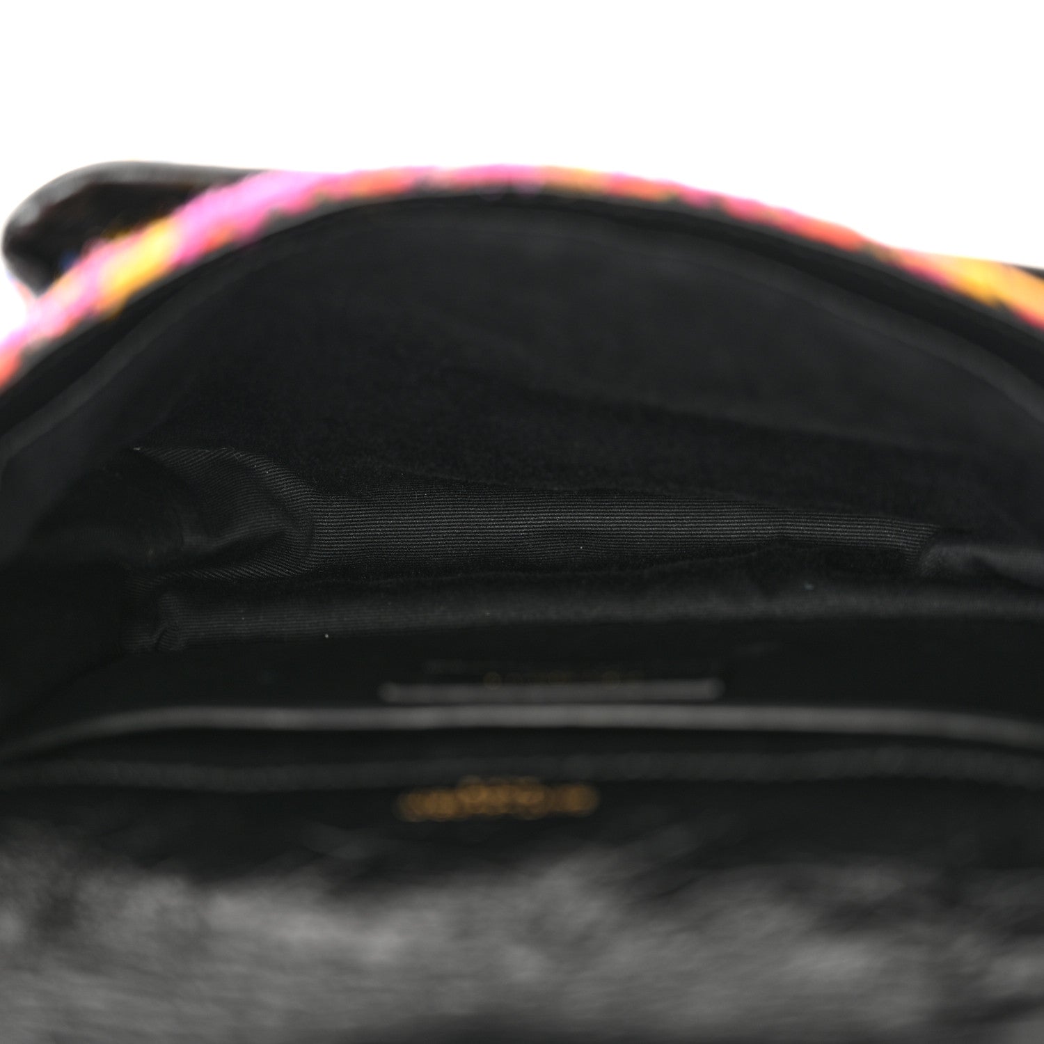 Saint Laurent Tweed Calfskin Matelasse Monogram Baby Niki Chain Satchel Multicolor 5 of 11