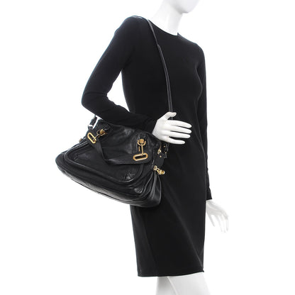 Chloe Calfskin Medium Paraty Black 3 of 14