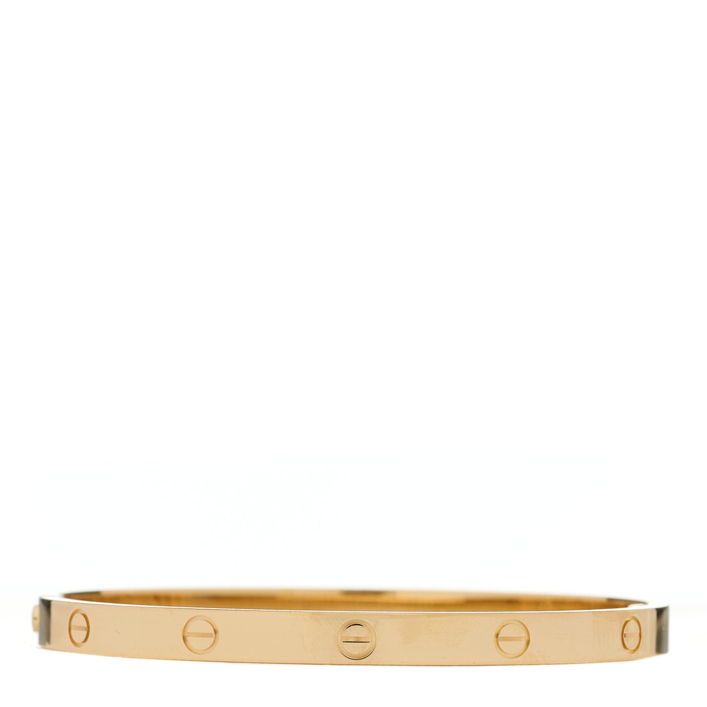18K Yellow Gold Medium LOVE Bracelet 17